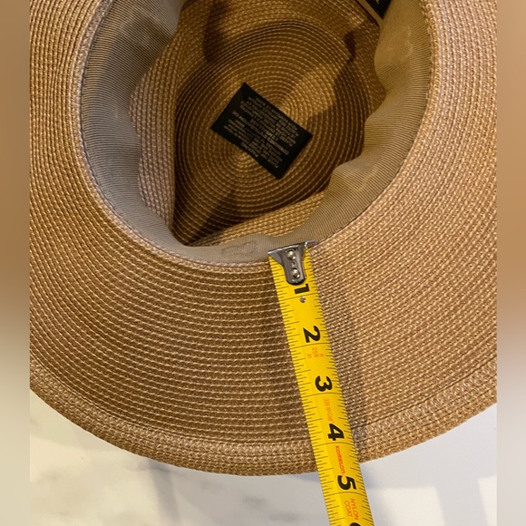 Eric Javits Women's Sun Hat Daphne-Natural/Black One Size Very Good Condition - Picture 13 of 14
